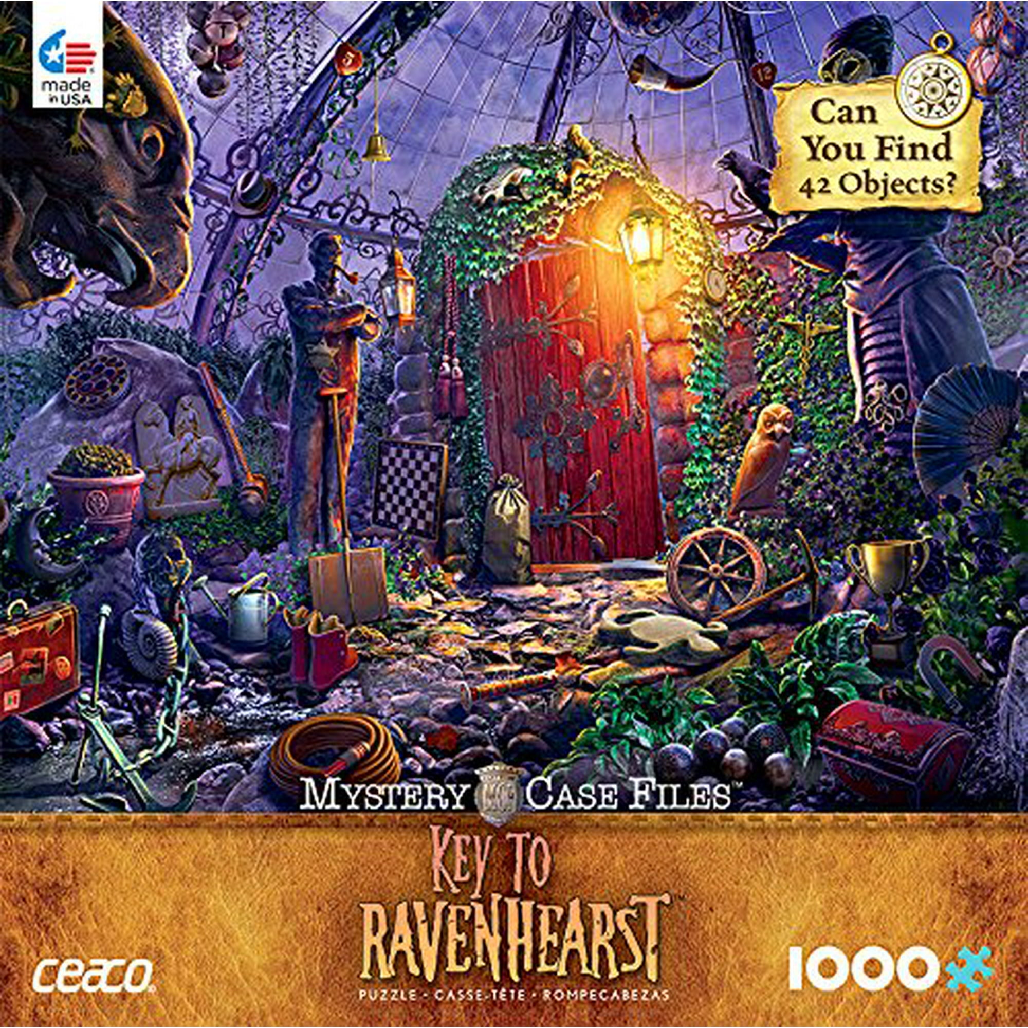 Ceaco Mystery Case Files Ravenhearst Collection Knowledge Repository Puzzle 3369-6 1000 Piece